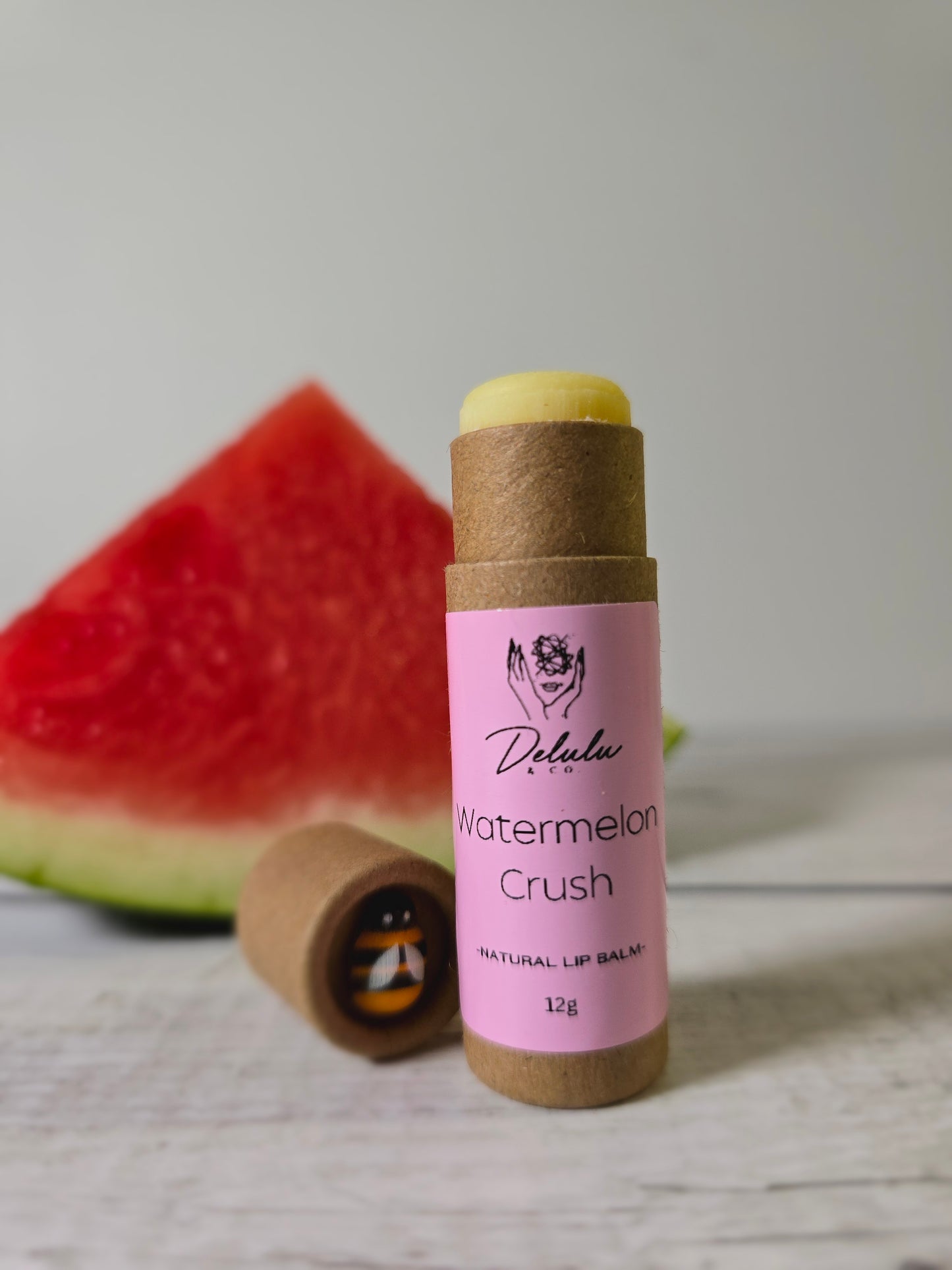 Natural Lip Balm - Watermelon Crush