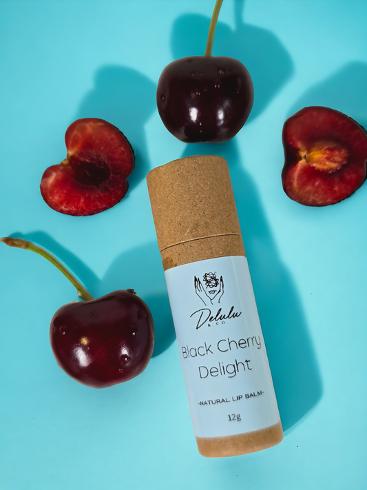 Natural Lip Balm - Black Cherry Delight