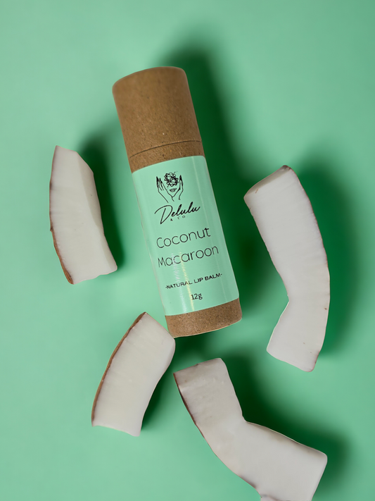 Natural Lip Balm - Coconut Macaroon